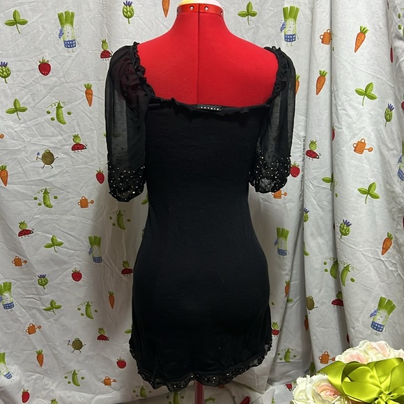 Sisley black with crystal been dress 👗 - Picture 7 of 8